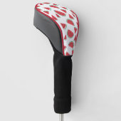 Summer Watermelon Slices Pattern Golfheadcover (Schuin)