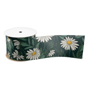 Summer White Daisy Meadow Lint