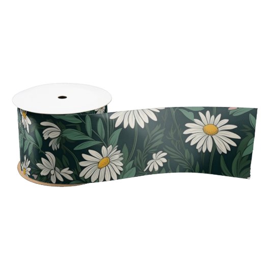 Summer White Daisy Meadow Lint (Spoel)