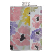 Summer Wildbloemen Vinyl Wrapped Heupfles (Achterkant)