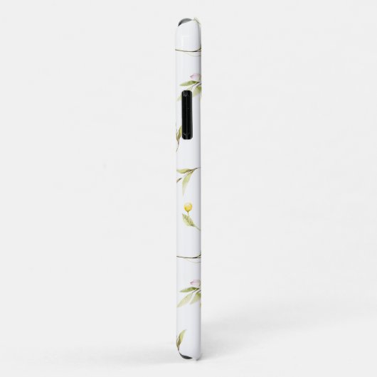 Summer Wilde Waterverf Pattern Monogram Case-Mate iPhone Case (Achterkant/rechts)