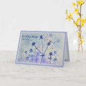 Summer Wildflower Birthday Kaart (Gele Bloem)