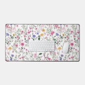 Summer Wildflower Bureaumat (Keyboard & Muis)