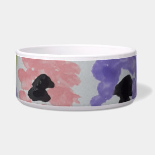Summer Wildflower Ceramic Pet Bowl Voerbakje