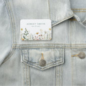 Summer Wildflower Field Naamplaatje (In situ)