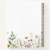 Summer Wildflower Field Notitieboek (Achterkant)