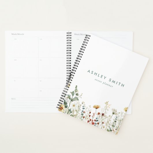 Summer Wildflower Field Planner (Display)