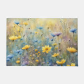 Summer Wildflower Meadow Deurmat (Voorkant)