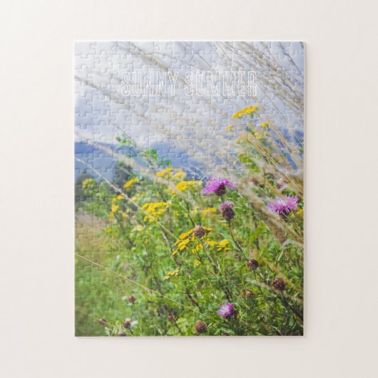 Summer Wildflower Meadow Legpuzzel (Verticaal)