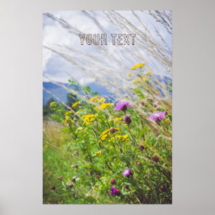 Summer Wildflower Meadow Poster