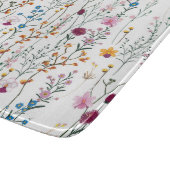 Summer Wildflower Pattern Snijplank (Hoek)