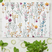 Summer Wildflower Pattern Theedoek (Gevouwen)