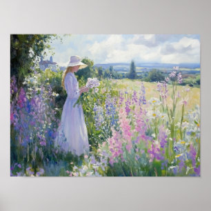 Summer Wildflower Poster