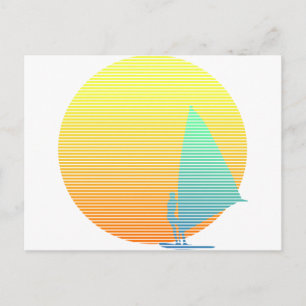 Summer Windsurfer Briefkaart