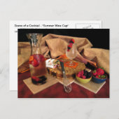 Summer Wine Cup Briefkaart (Voorkant / Achterkant)