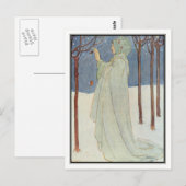 Summer (Winter) by Florence Harrison Briefkaart (Voorkant / Achterkant)