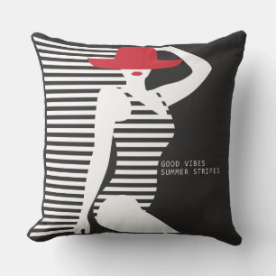 Summer Woman gooit kussen