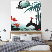 Summer Wrapped Canvas (Insitu (Slaapkamer))