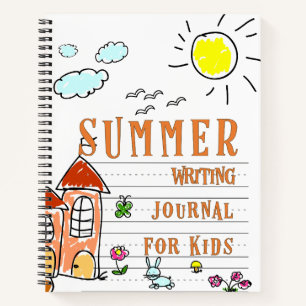 Summer Writing Journal voor kinderen Notitieboek