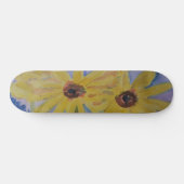 Summer Yellow Sunflower Skateboard (Horizontaal)