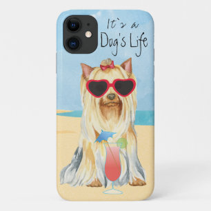 Summer Yorkie iPhone 11 Hoesje