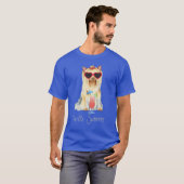 Summer Yorkie T-shirt (Voorkant volledig)