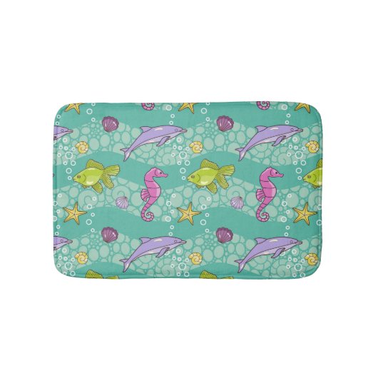 Summer Zee Pattern Badmat (Voorkant)