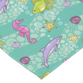 Summer Zee Pattern Korte Tafelloper (Hoek)