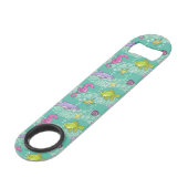 Summer Zee Pattern Speed Flessenopener (Voorkant Gekanteld)