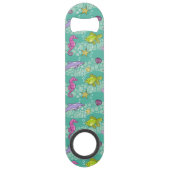 Summer Zee Pattern Speed Flessenopener (Achterkant)
