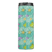 Summer Zee Pattern Thermosbeker (Achterkant)