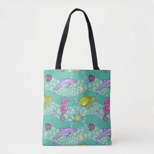 Summer Zee Pattern Tote Bag (Voorkant)