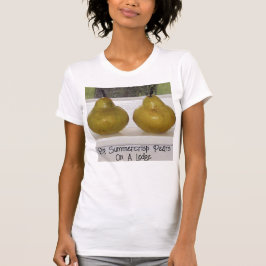 Summercrisp Pears op Ledge Art Foto Tshirt