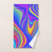Summerfeel, Rainbowart 3D Abstrait (Serviette à main)