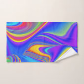 Summerfeel, Rainbowart 3D Abstrait (Serviette à main)