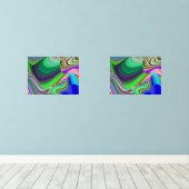 Summerfeeling , Abstract 3D Rainbowart (Parquet)