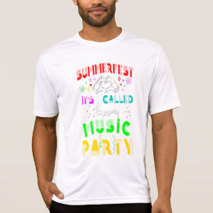 Summerfest Het heet Music Party T-shirt