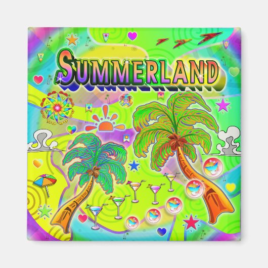 Summerland Mind Focus Magnet (Devant)