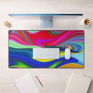 Summerrainboeg, Abstracte 3D Rainbowart Bureaumat