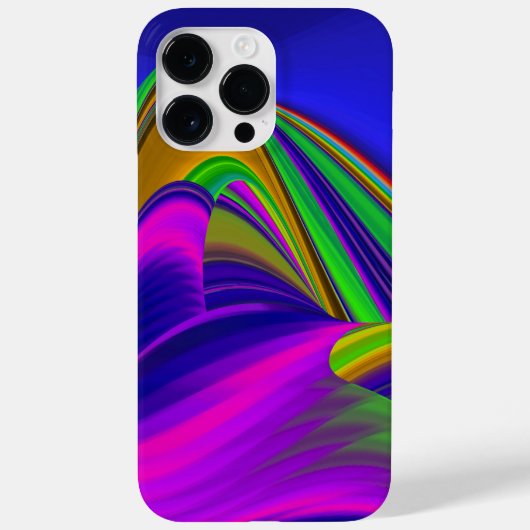 Summerrainboeg, Abstracte 3D Rainbowart Case-Mate iPhone Case (Achterkant)