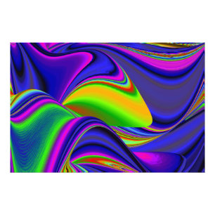 Summerrainboeg, Abstracte 3D Rainbowart Foto Afdruk