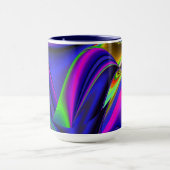 Summerrainboeg, Abstracte 3D Rainbowart Mok (Midden)