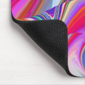 Summerrainboeg, Abstracte 3D Rainbowart Muismat (Hoek)