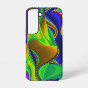 Summerrainboeg, Abstracte 3D Rainbowart Samsung Galaxy Hoesje