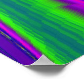 Summerrainbow, Poster Rainbowart 3D Abstrait (Coin)