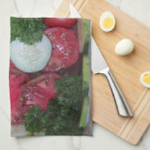 Summer's Bounty Dish Towel Theedoek (Quarter Fold)
