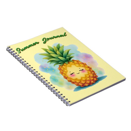 Summer's Journal Happy Pineapple Carnet (Côté Droit)