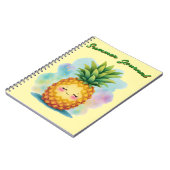 Summer's Journal Happy Pineapple Carnet (Côté gauche)