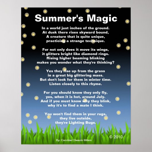 Summer's Magic Poster (Voorkant)