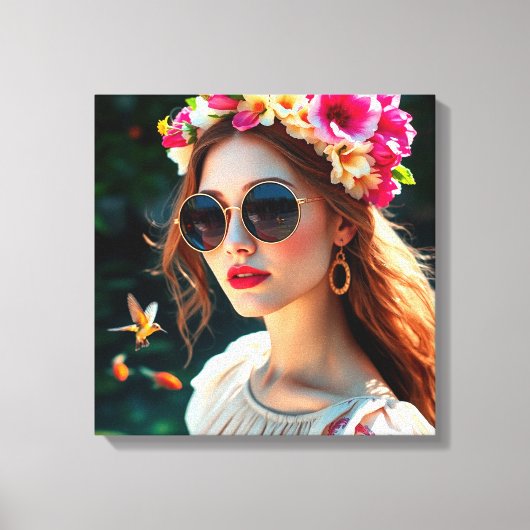 Summer's Radiance Canvas Afdruk (Voorkant)